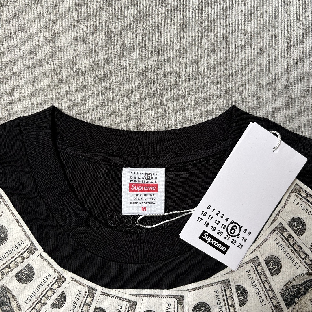 Supreme X Margiela MM6 Tee - Image 4