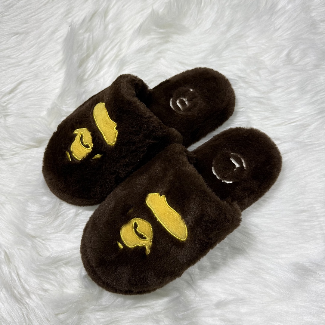 Bape Ape Head Slipper (Brown) - Image 7