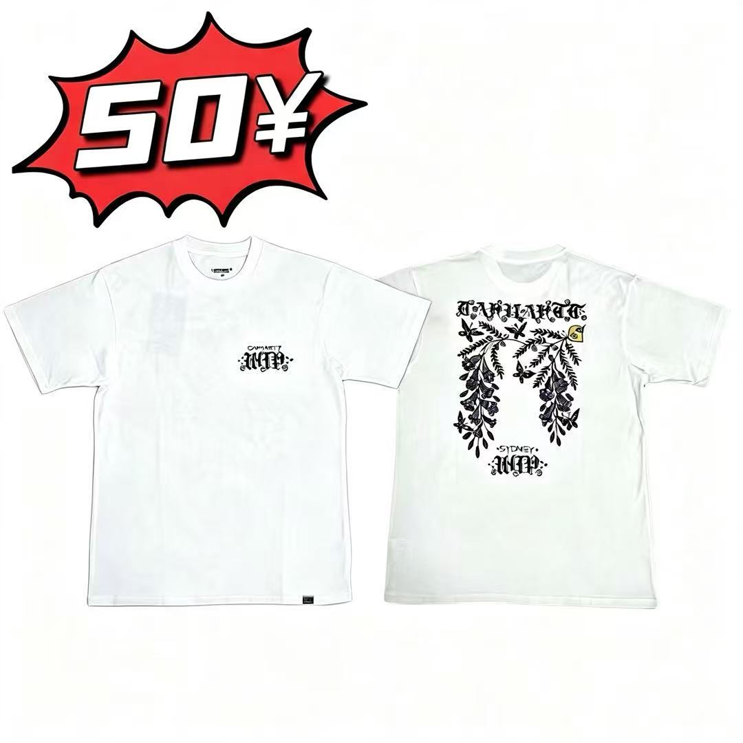 Carhartt WIP T-Shirt With A Floral And Butterfly Graphic Print On The Back - Image 13