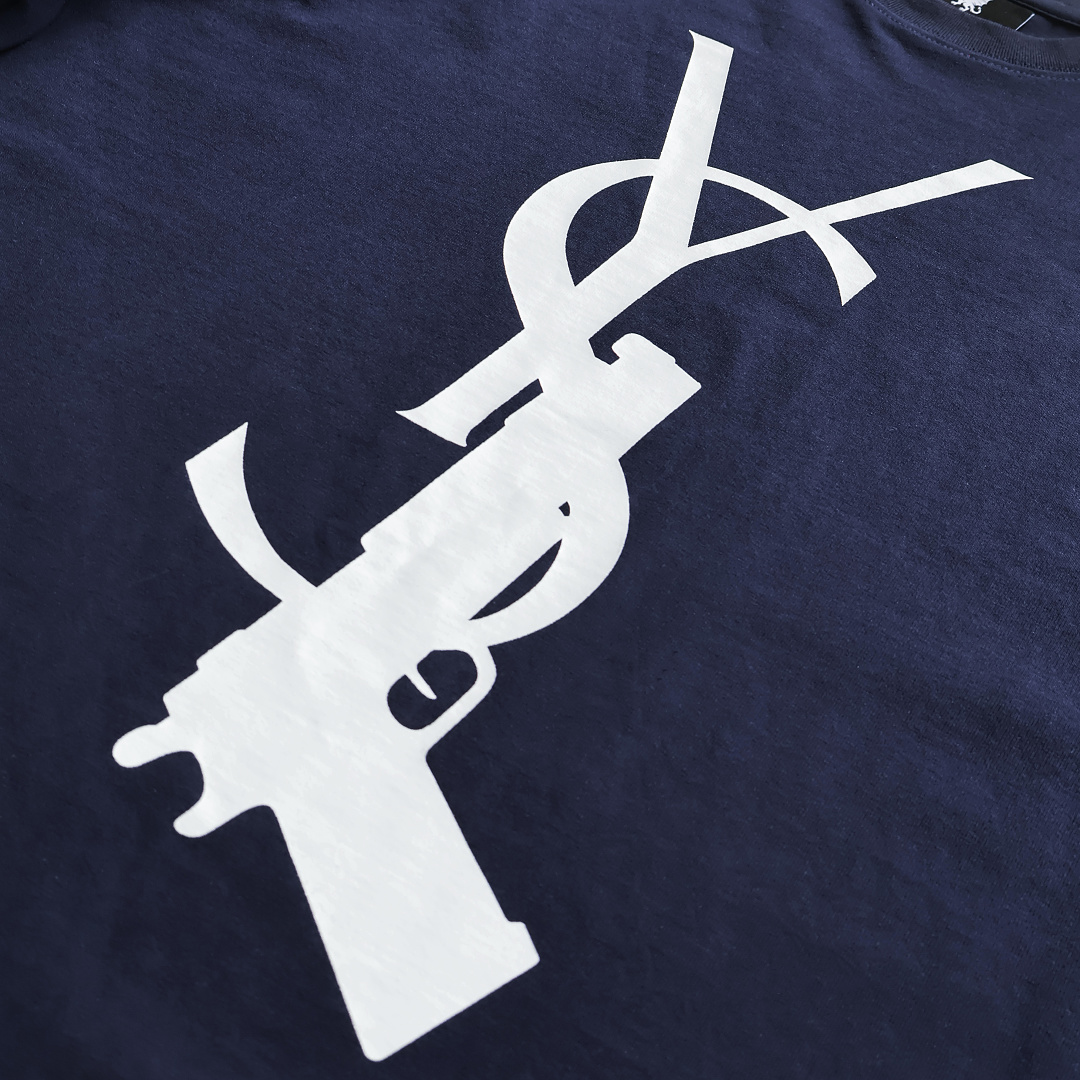 Trigger Monogram Long Sleeve (Navy) - Image 4