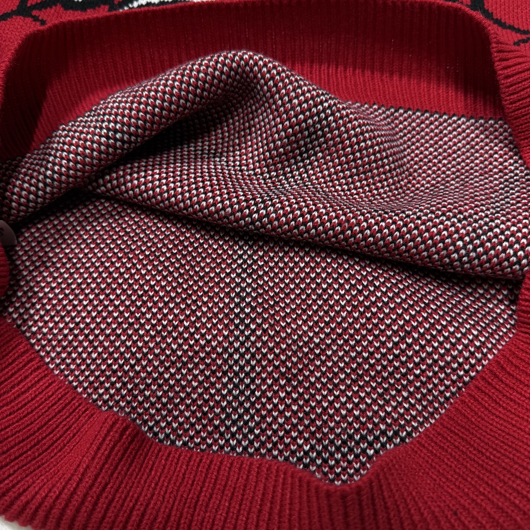 Supreme Spiderman Knit Sweater (Red) - Image 19