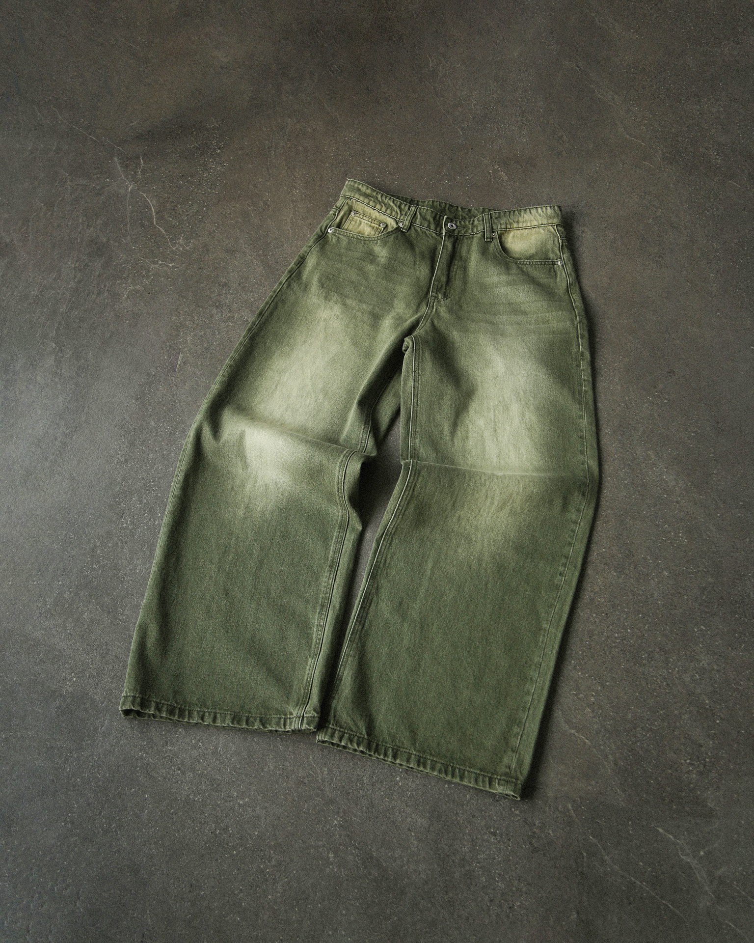Mobius Matcha Baggy Jeans - Image 13