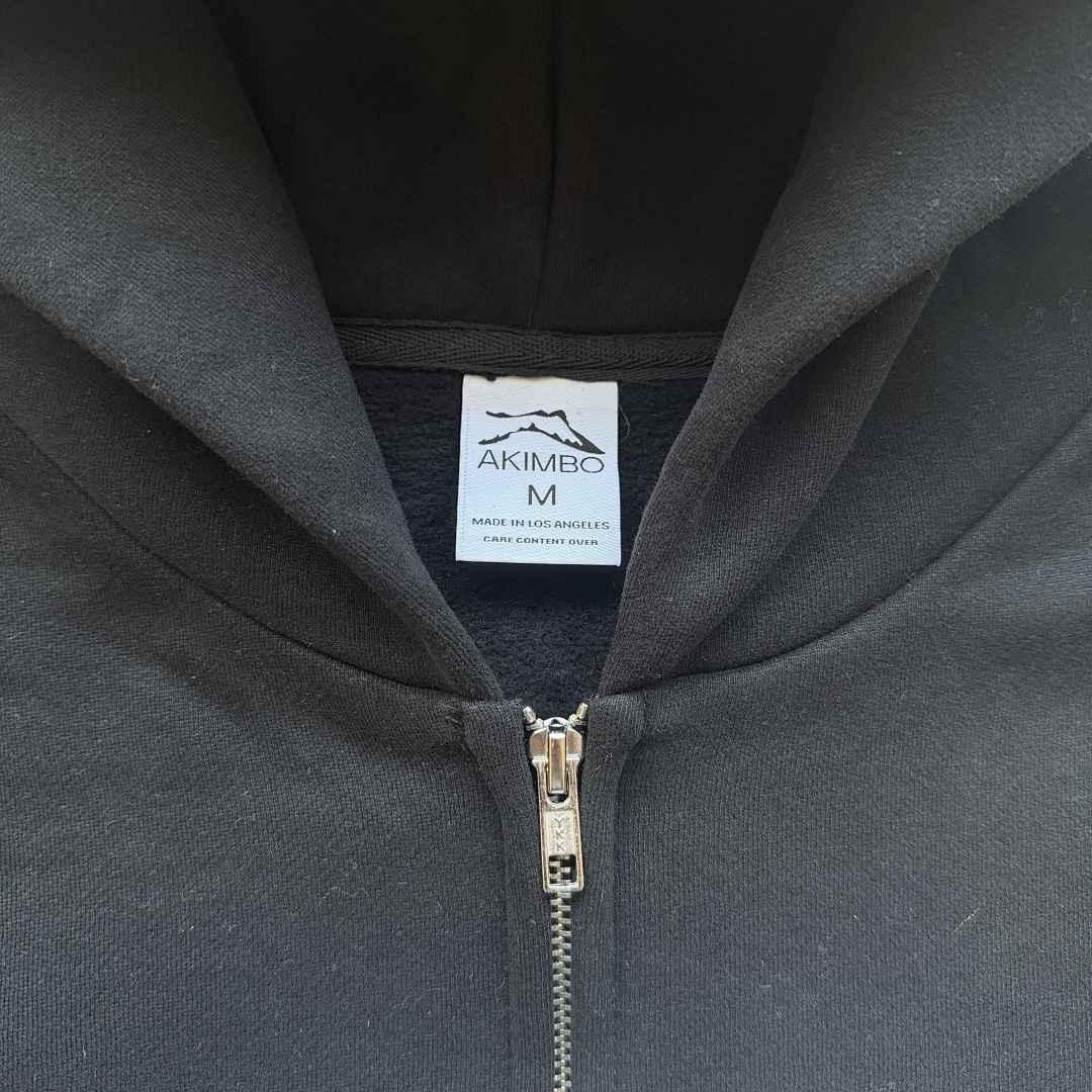 Unbranded AKIMBO Zip Hoodie - Image 6