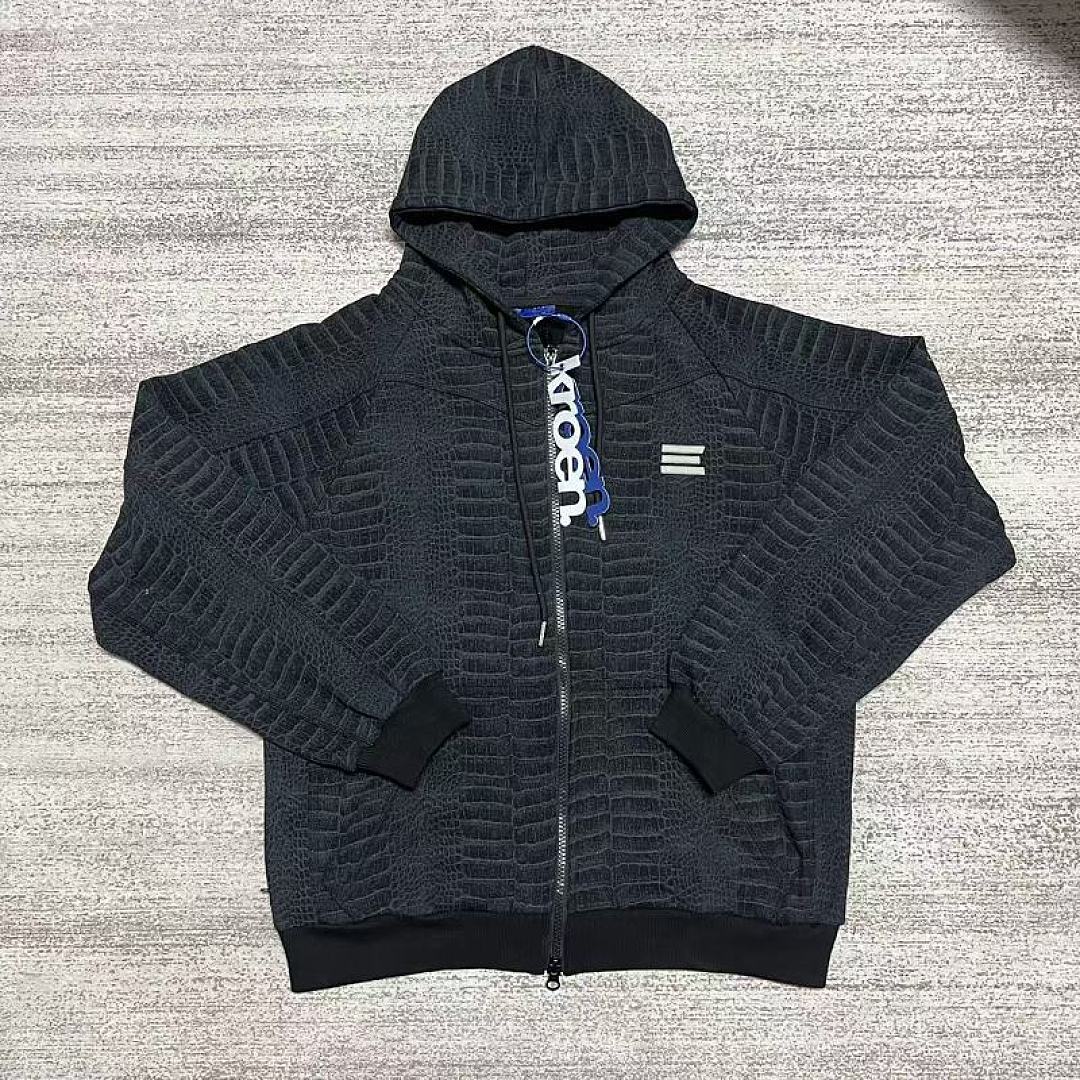 Kroen Croclock Hoodie (Black) - Image 37