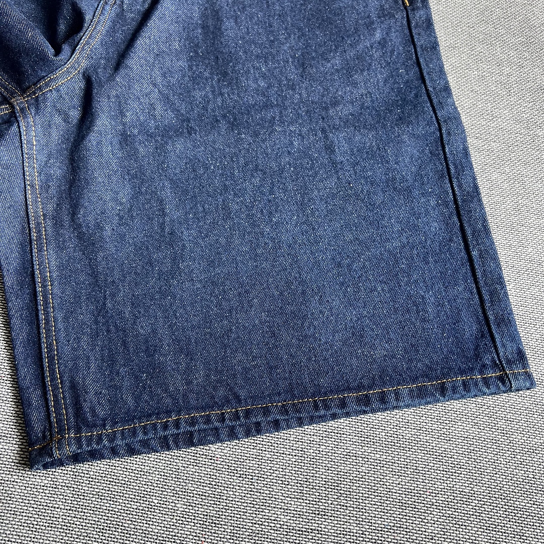 Up In Flames short Logo Jorts - Indigo - Image 12
