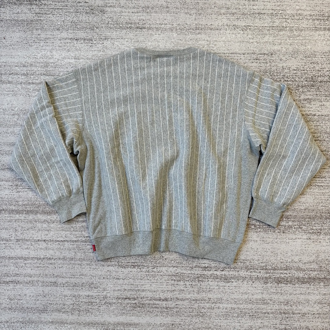 Supreme Striped Crew Neck Sweatshirt - Image 3