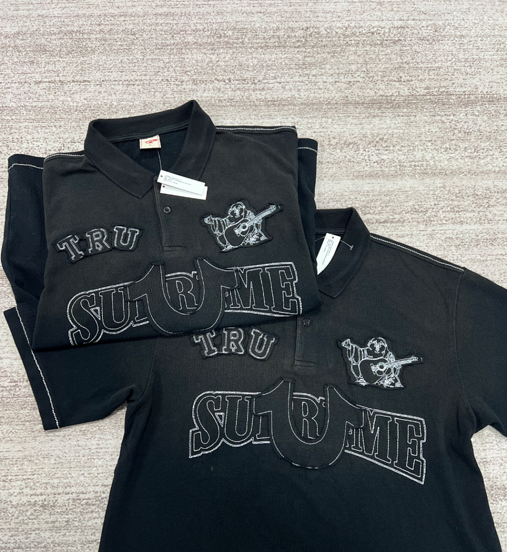 Supreme X True Religion Appliqué Polo 2Colors - Image 9