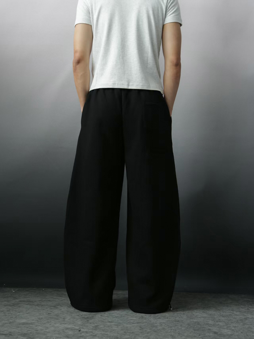 Thorn Rose Baggy Pants (Black) - Image 3