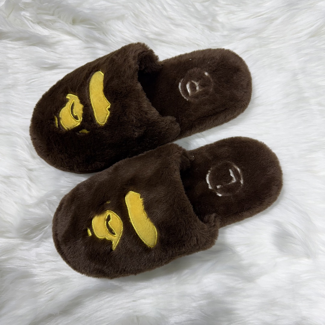 Bape Ape Head Slipper (Brown) - Image 6
