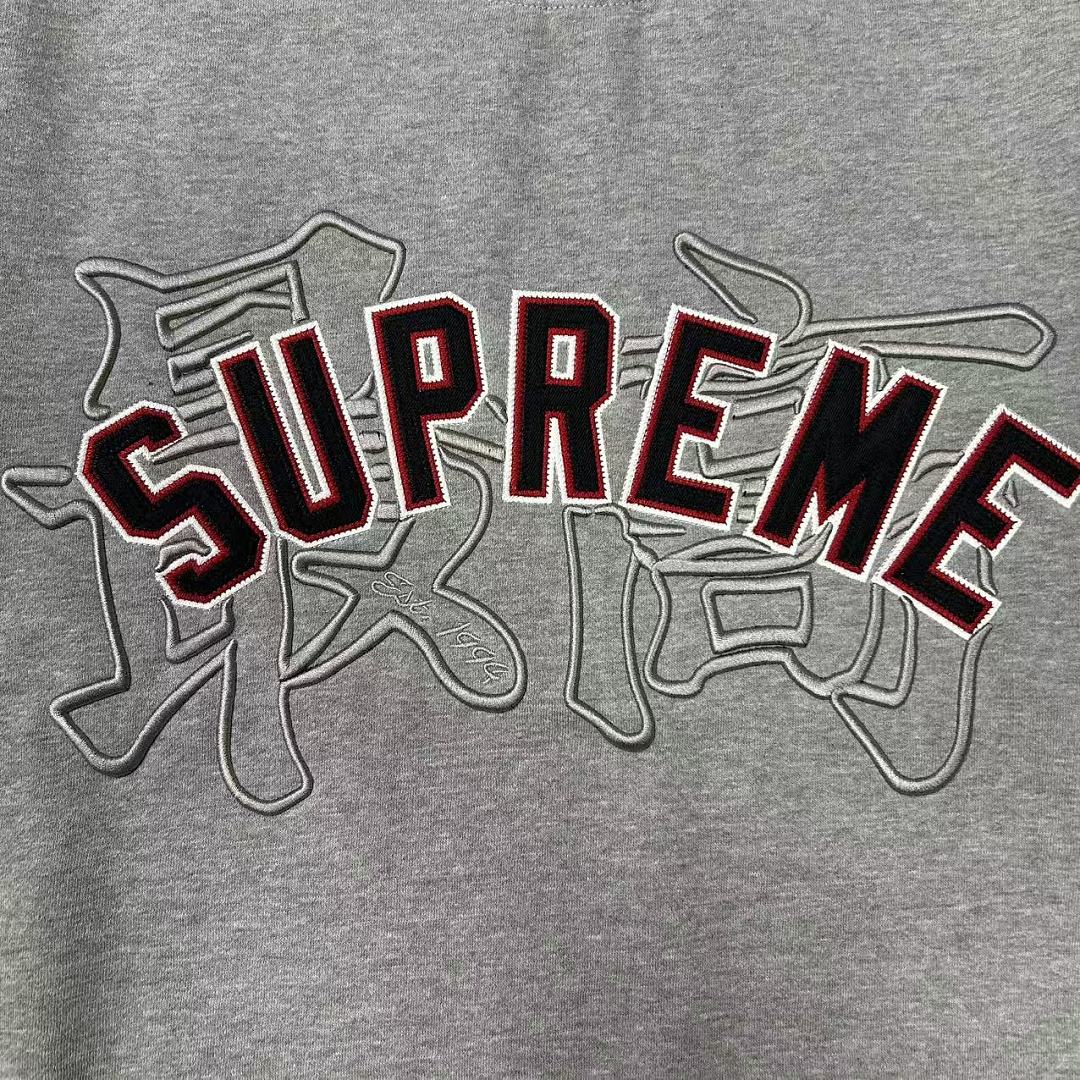 Supreme Kanji Logo Crewneck - Image 12