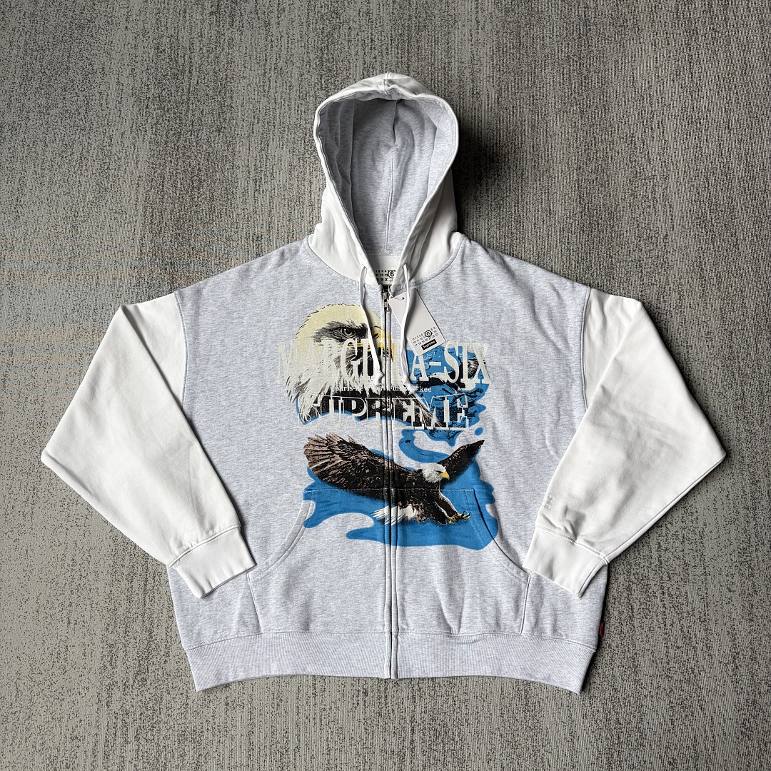 Supreme X Margiela MM6 Black Tracksuit - Image 4