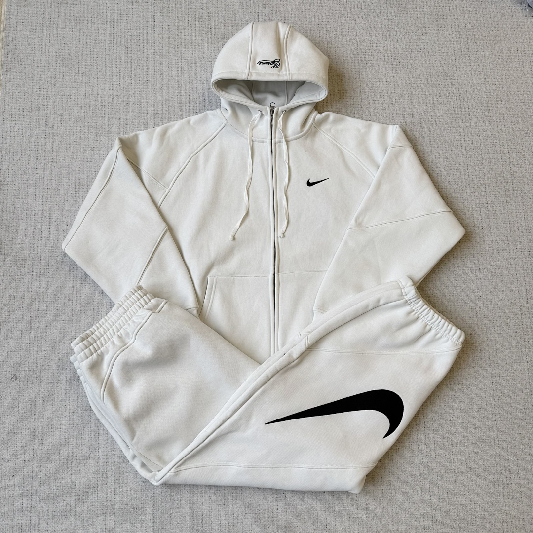 Supreme Nk tracksuit (White) - Image 2