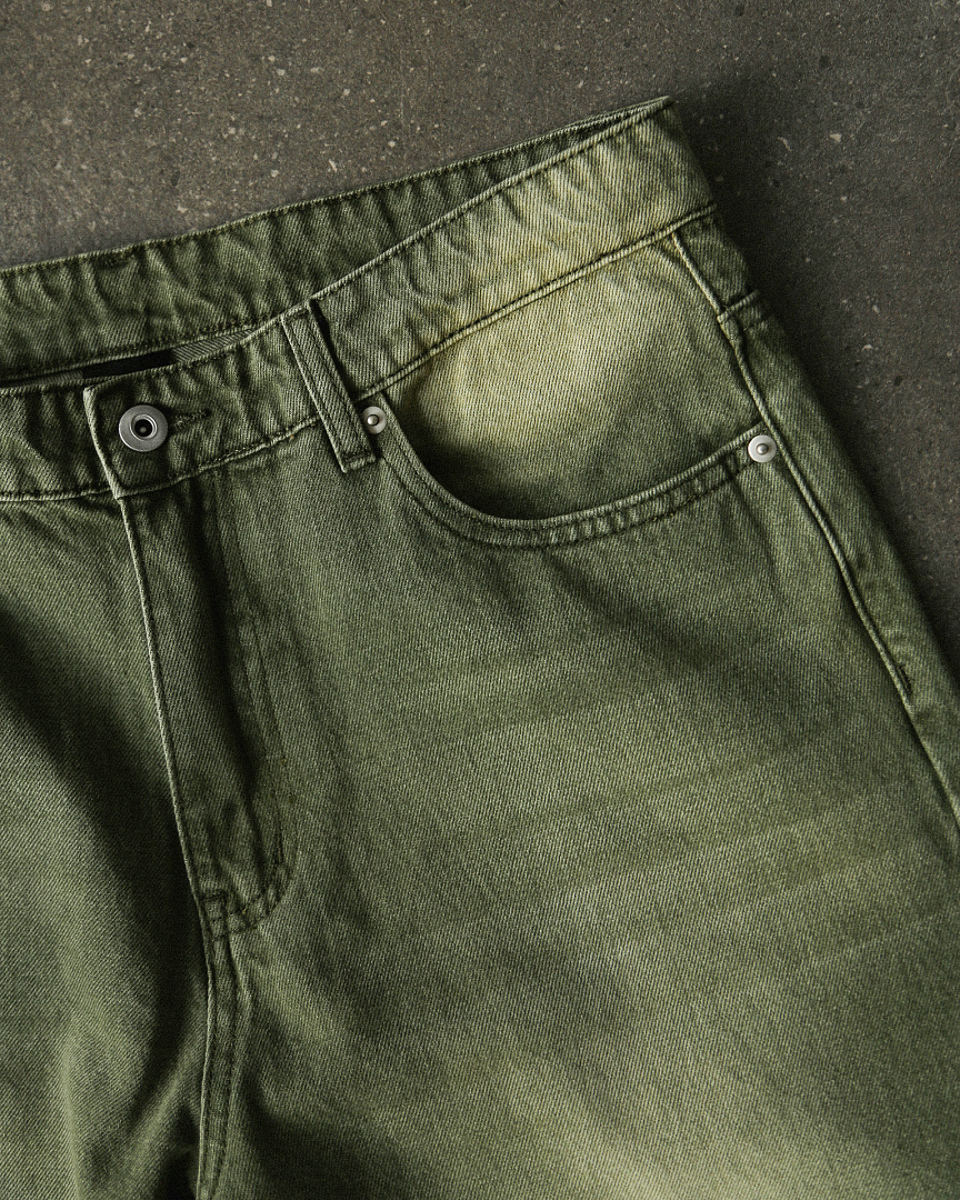 Mobius Matcha Baggy Jeans - Image 10