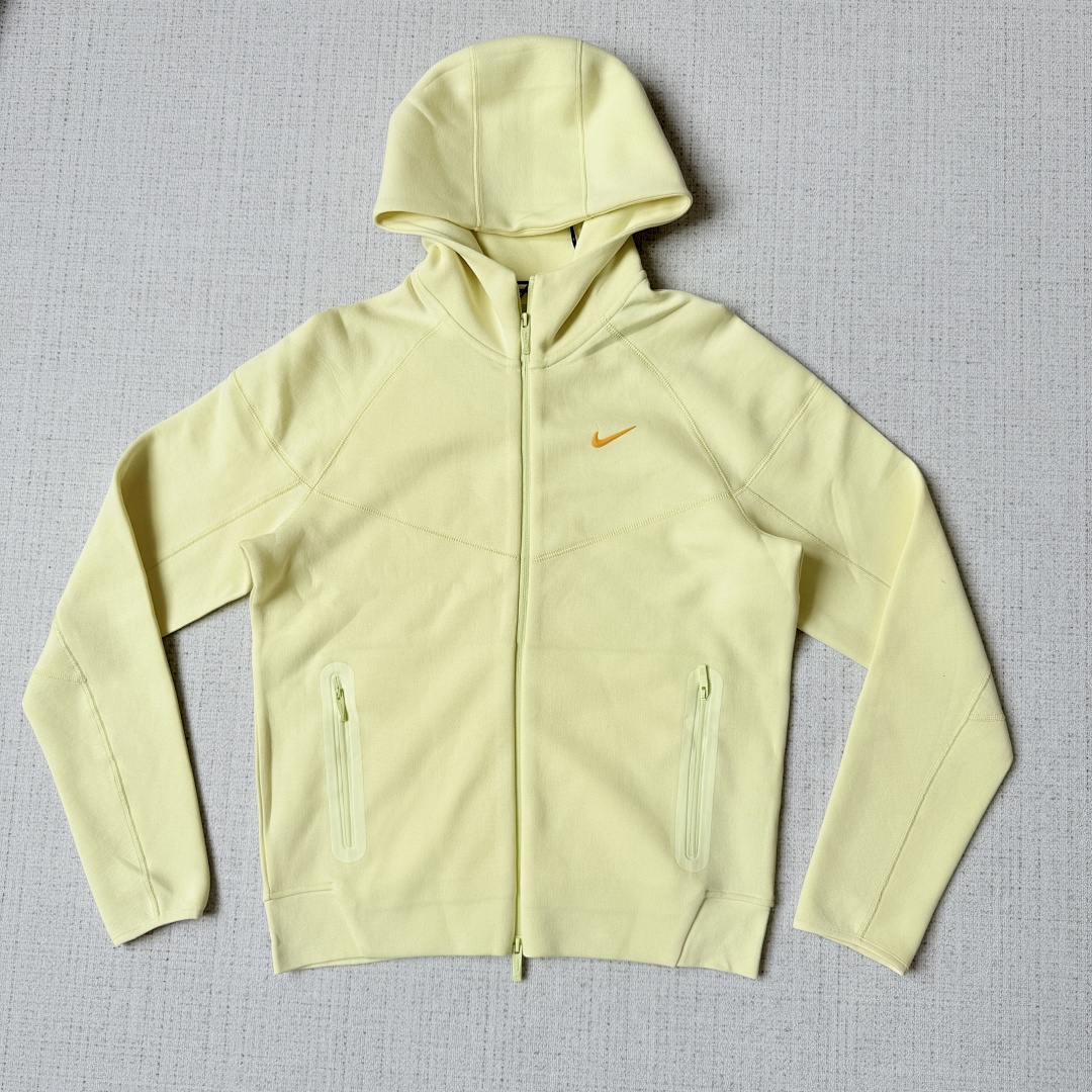 Nike Tech Fleece Tracksuit (Yellow) - Image 4