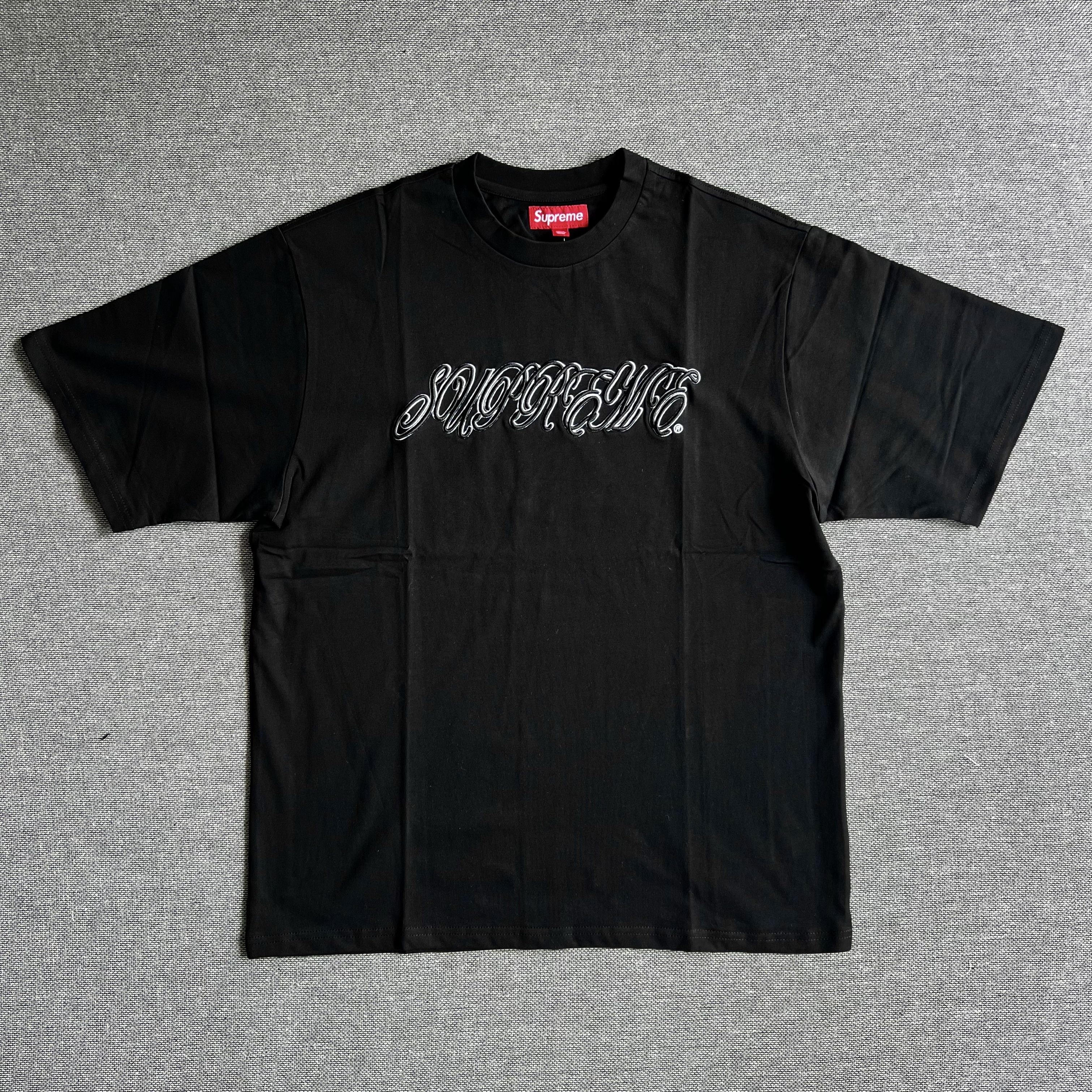 Supreme Raised Script S/S Top - Image 4