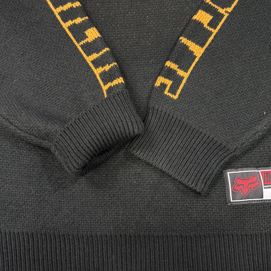 Supreme × Fox Racing FW25 WEEK9 Sweater (Black) - Image 11