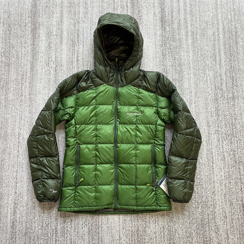 Montbell Green Puff Jacket