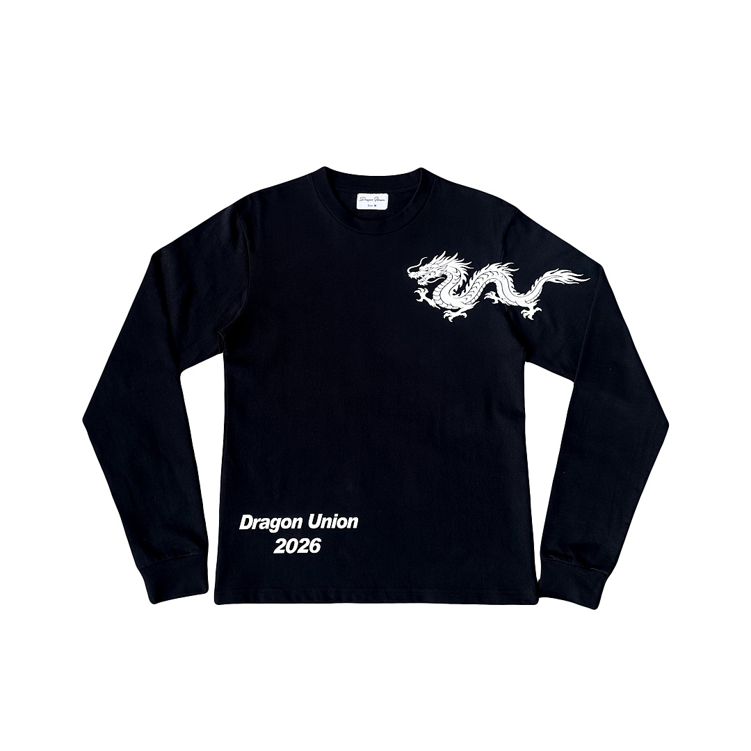 Dragon Union Soaring Shoulder Span LS Tee (Black) - Image 4