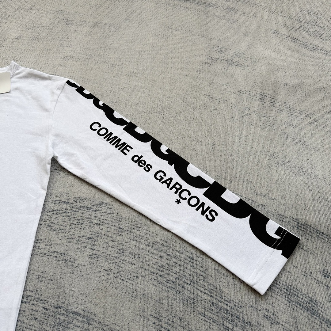 Comme des Garcons Sleeve Print Long Shirt - Image 8