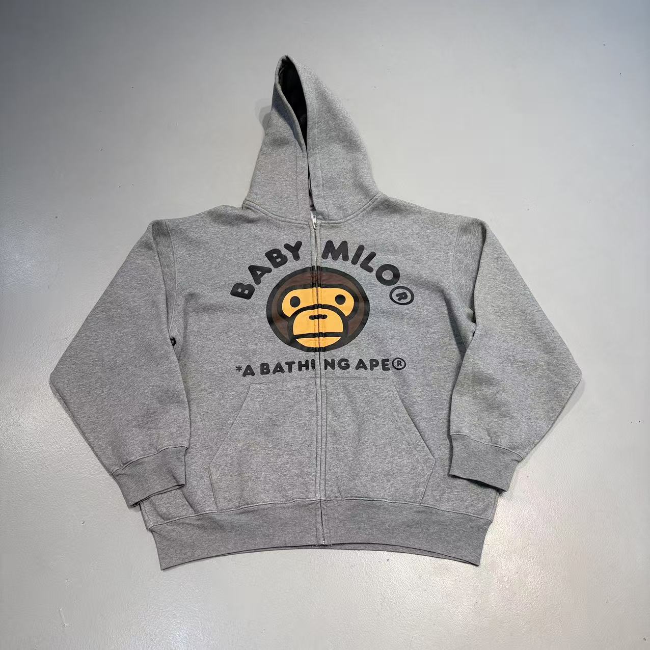 Bape Baby Milo Monogram Zip Hoodie - Image 13
