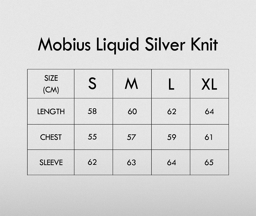 Mobius Liquid Silver Knit - Image 10