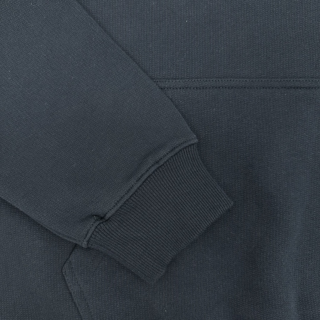 Unbranded GSM Navy Boxy Cropped Hoodie - Image 7