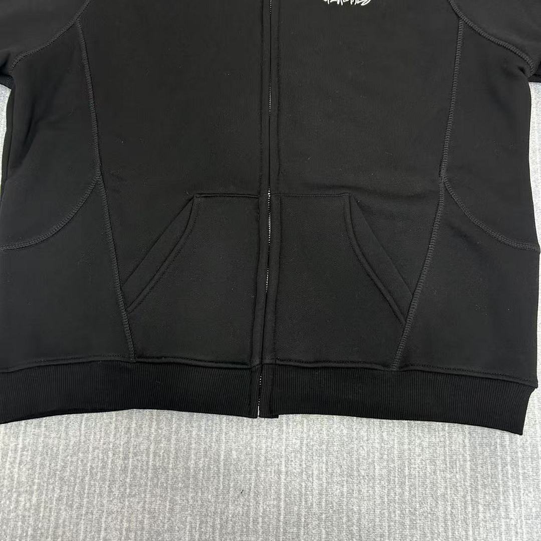 Up In Flames Black Hoodie Set - Image 36