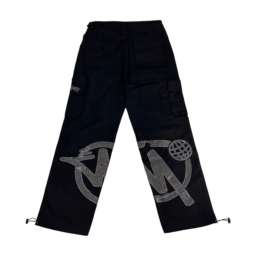 Minustwo Diamond-Studded Cargo Pants - Image 12