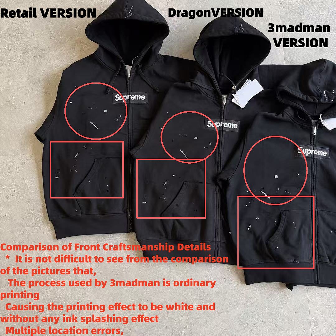 Supreme MM6 ZIP UP HOODIE BEST White ! - Image 44