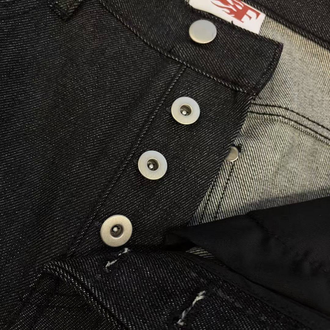 Firemade Fyredwrld Black Japanese Selvedge Denim (Inspired By BERLINC) - Image 7