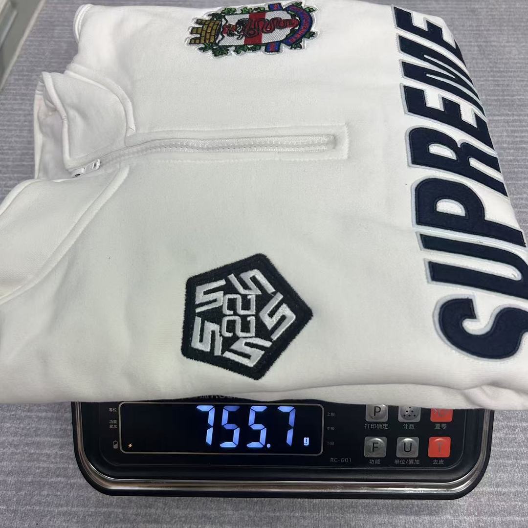Supreme Badge Half-Zip Shirt - Image 17
