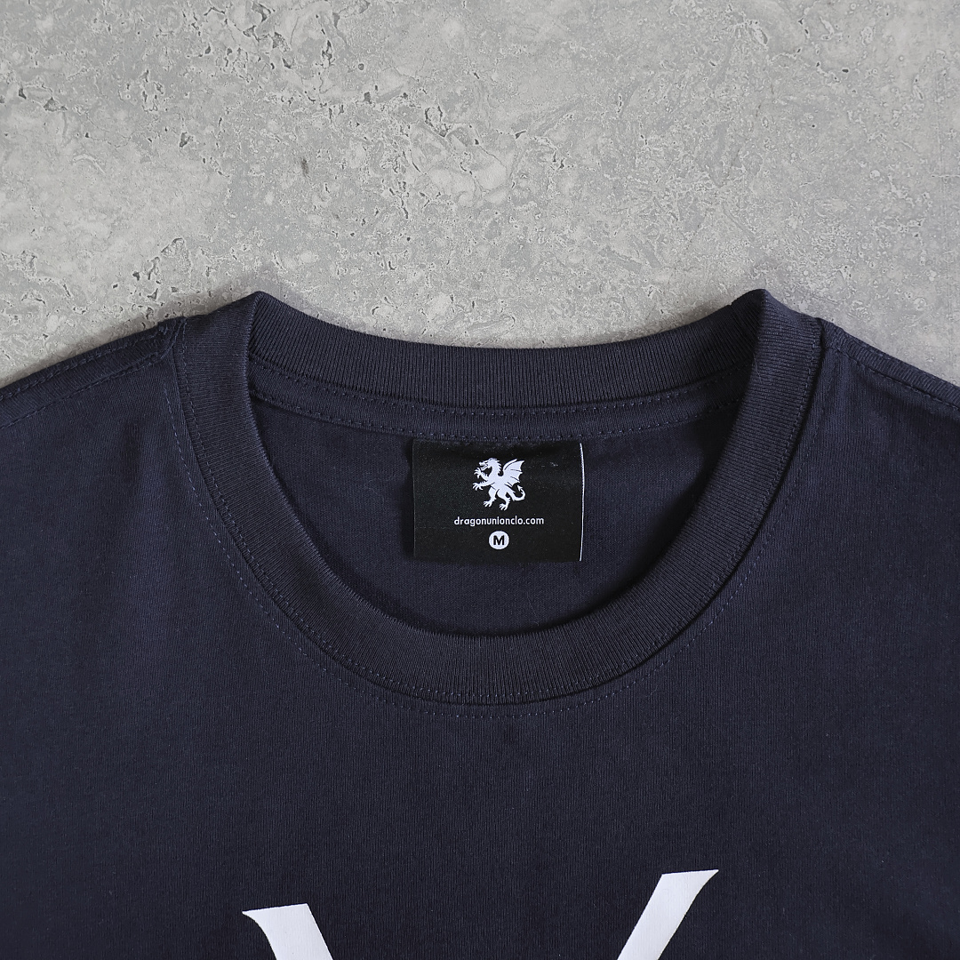 Trigger Slim Fit Trigger Monogram Tee (Navy) - Image 5
