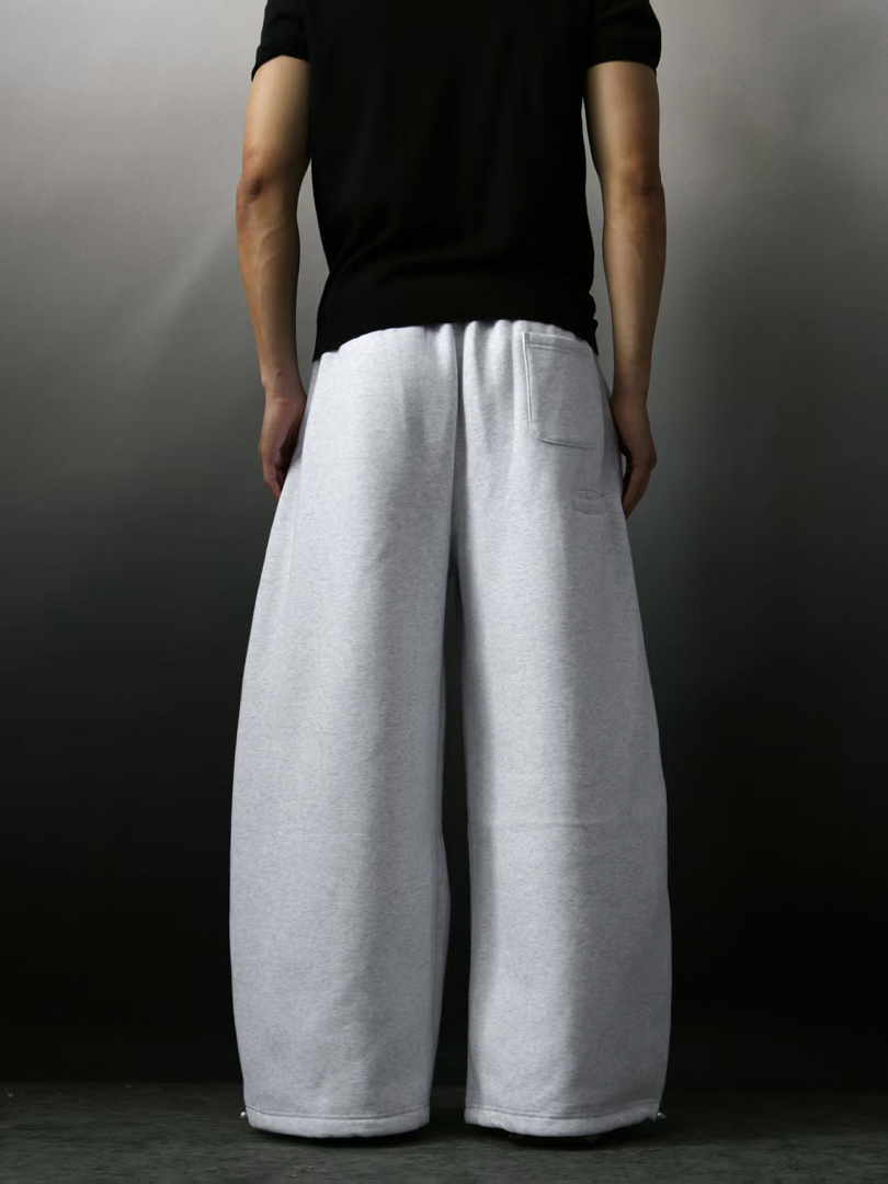 Thorn Rose Baggy Pants (Grey) - Image 3