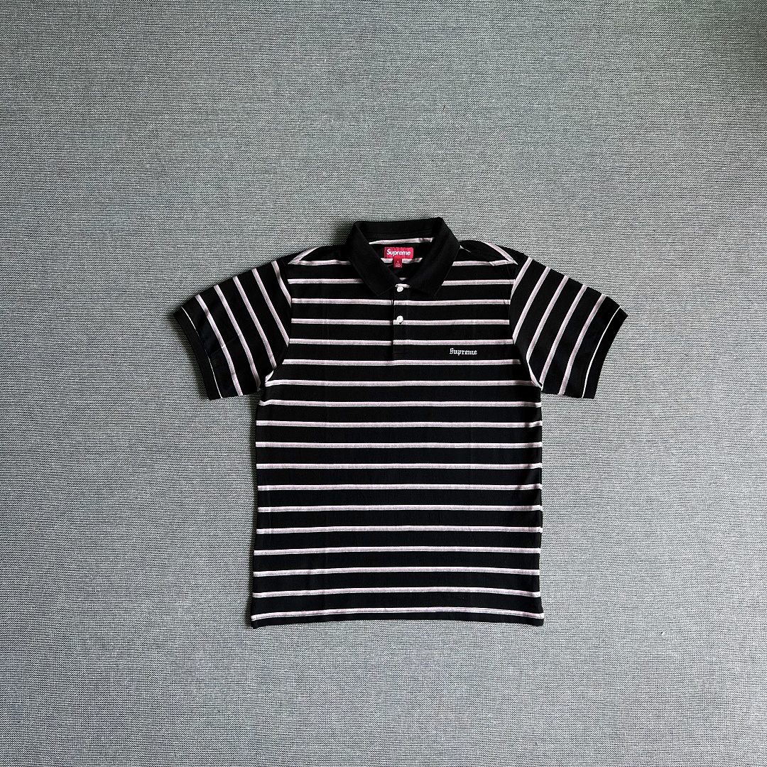 Supreme WEEK3 Washed Stripe Polo - Image 23