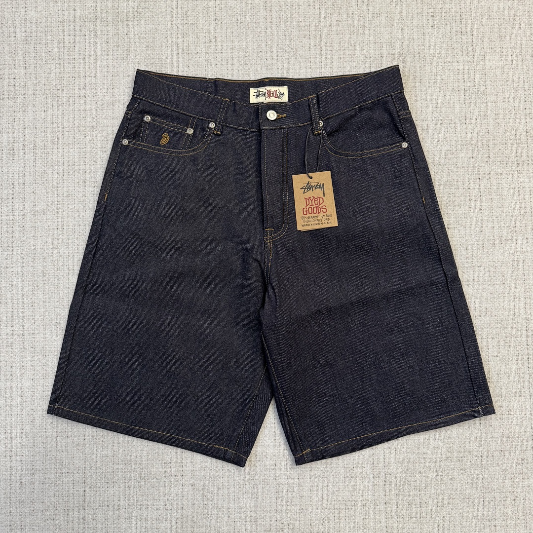 Stussy BIG OL' SHORT DENIM (Best Quality) - Image 11