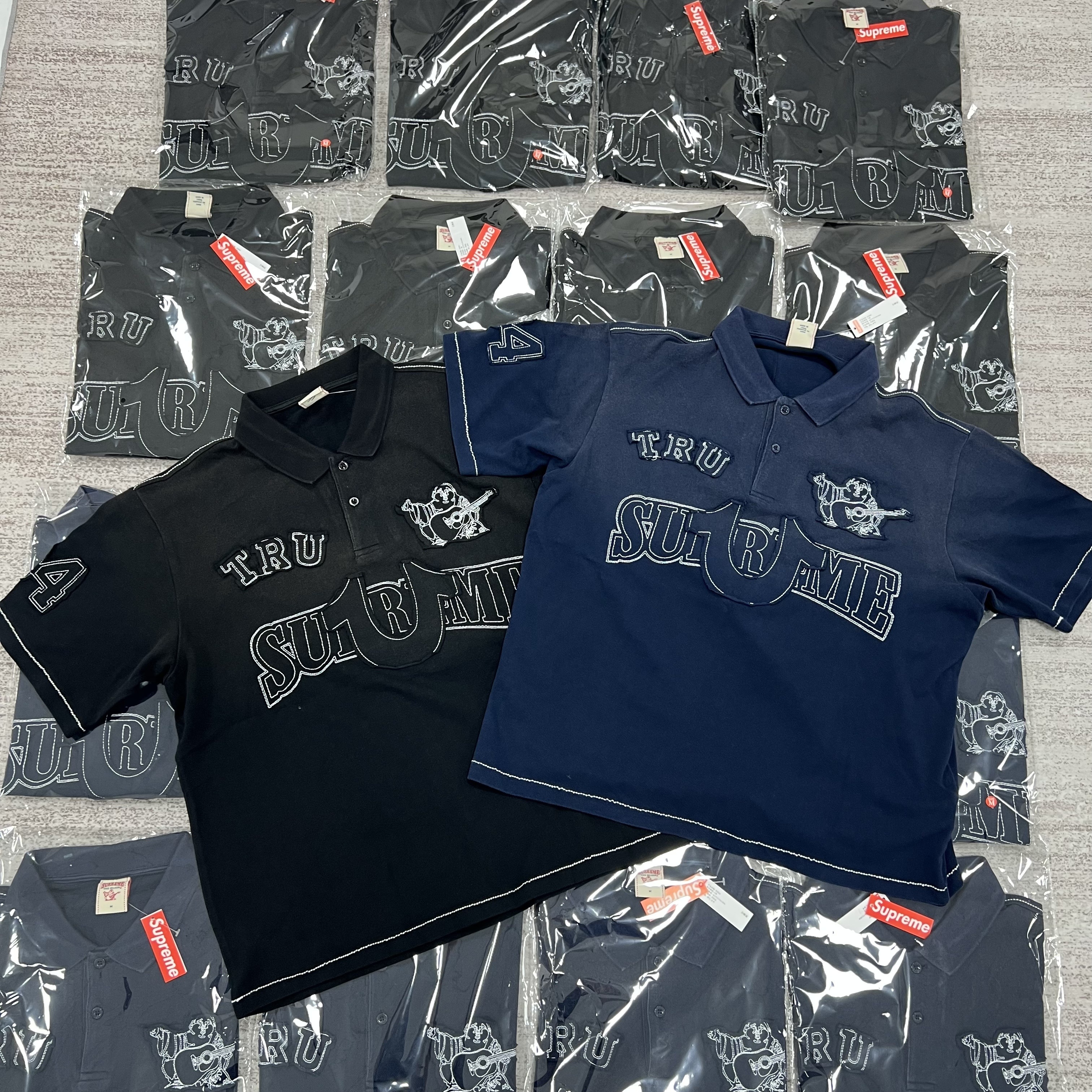 Supreme X True Religion Appliqué Polo 2Colors - Image 36