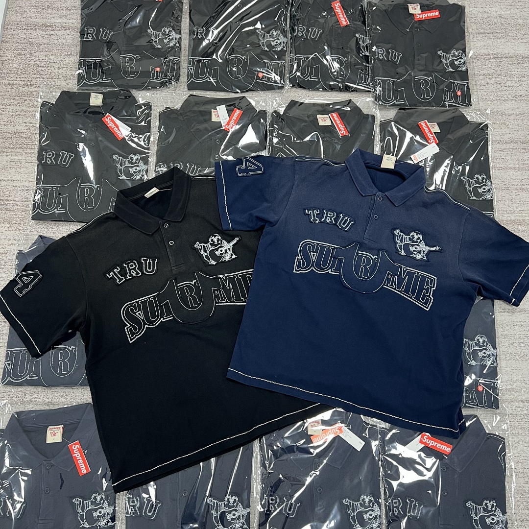 Supreme X True Religion Appliqué Polo 2Colors