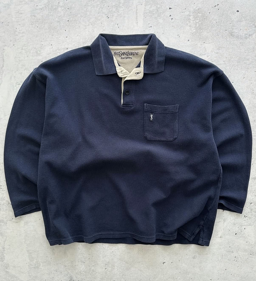 Ralph Lauren YL Pour Homme Long Sleeve Polo Shirt