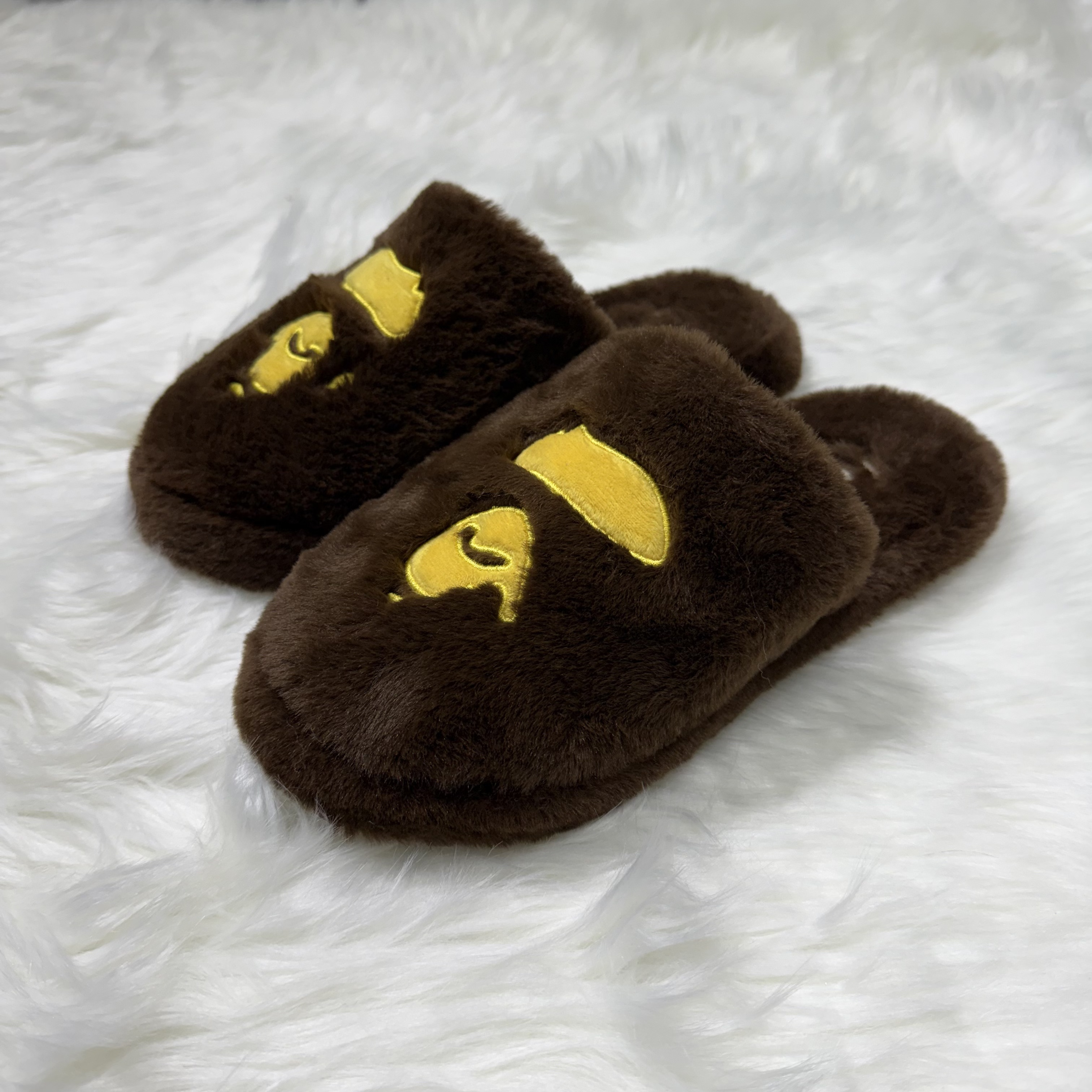 Bape Ape Head Slipper (Brown) - Image 9