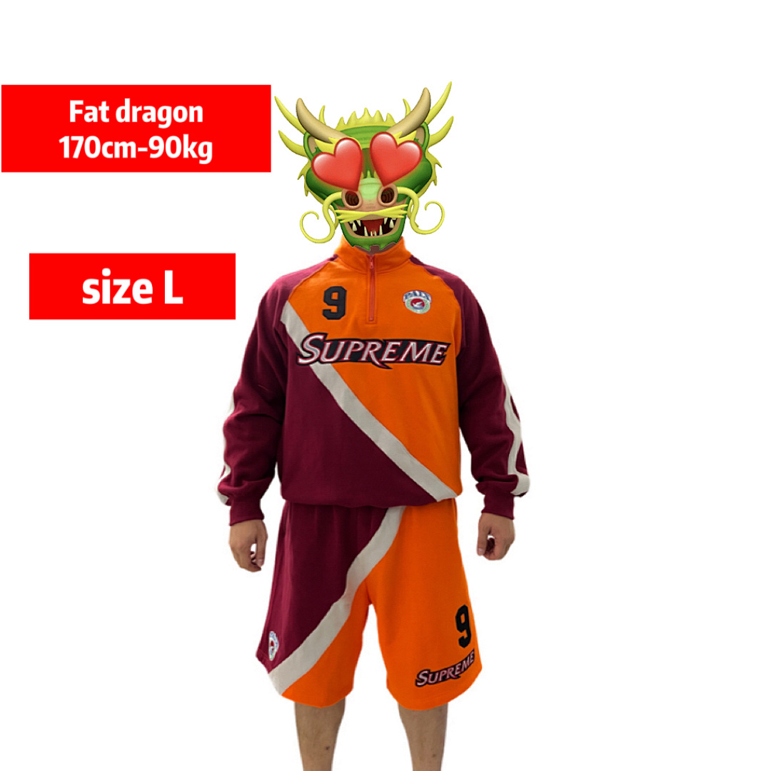 Supreme EQUIPE HALF ZIP Sweatshirt - Image 2