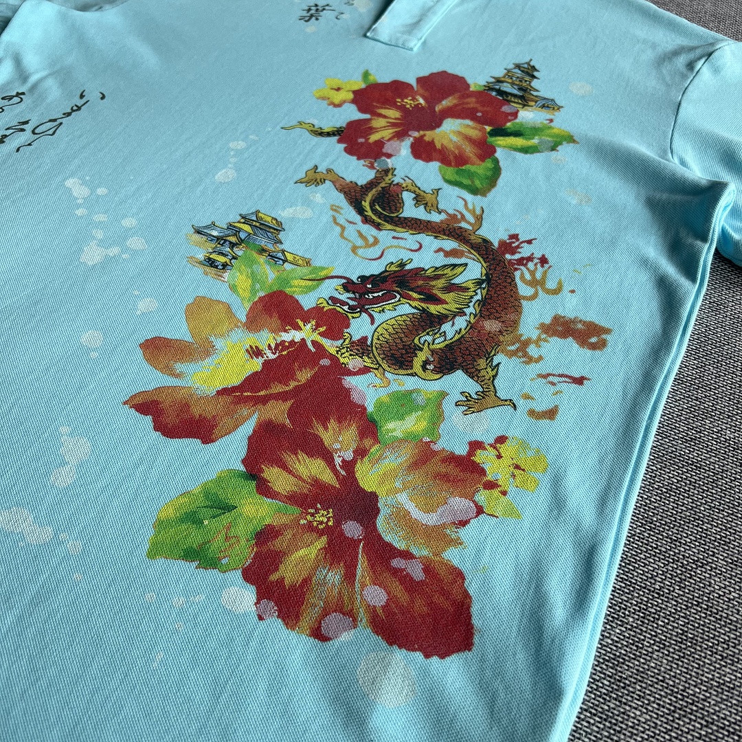 Ralph Lauren Hibiscus Polo Shirt - Image 8