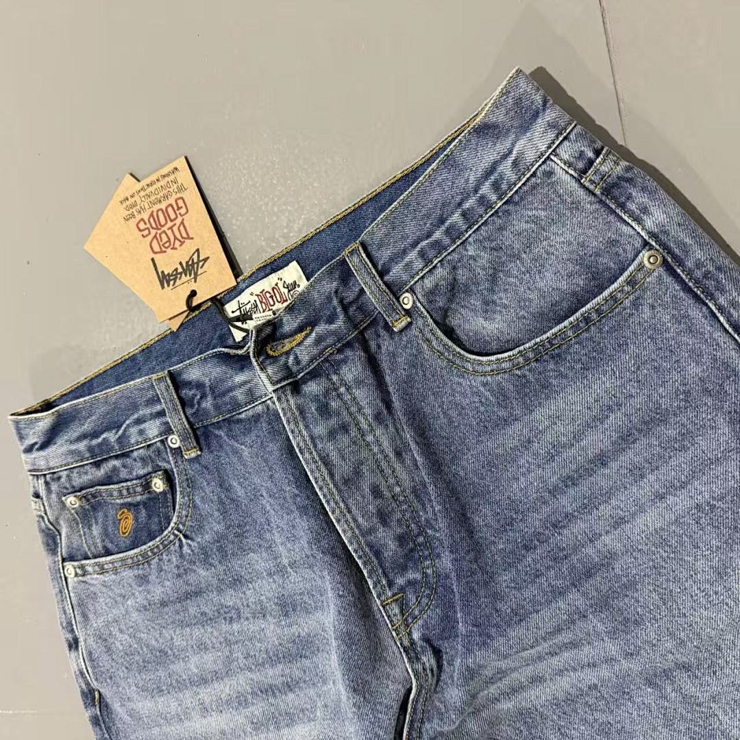 Stussy New Classic Blue Denim Jeans - Image 20