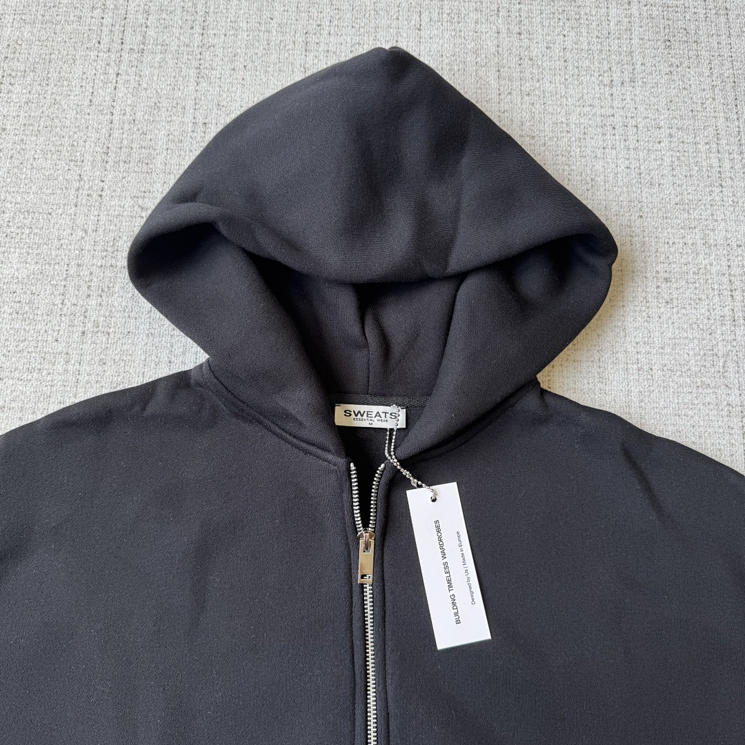 Unbranded Sweat Tracksuit (Black) - Image 5