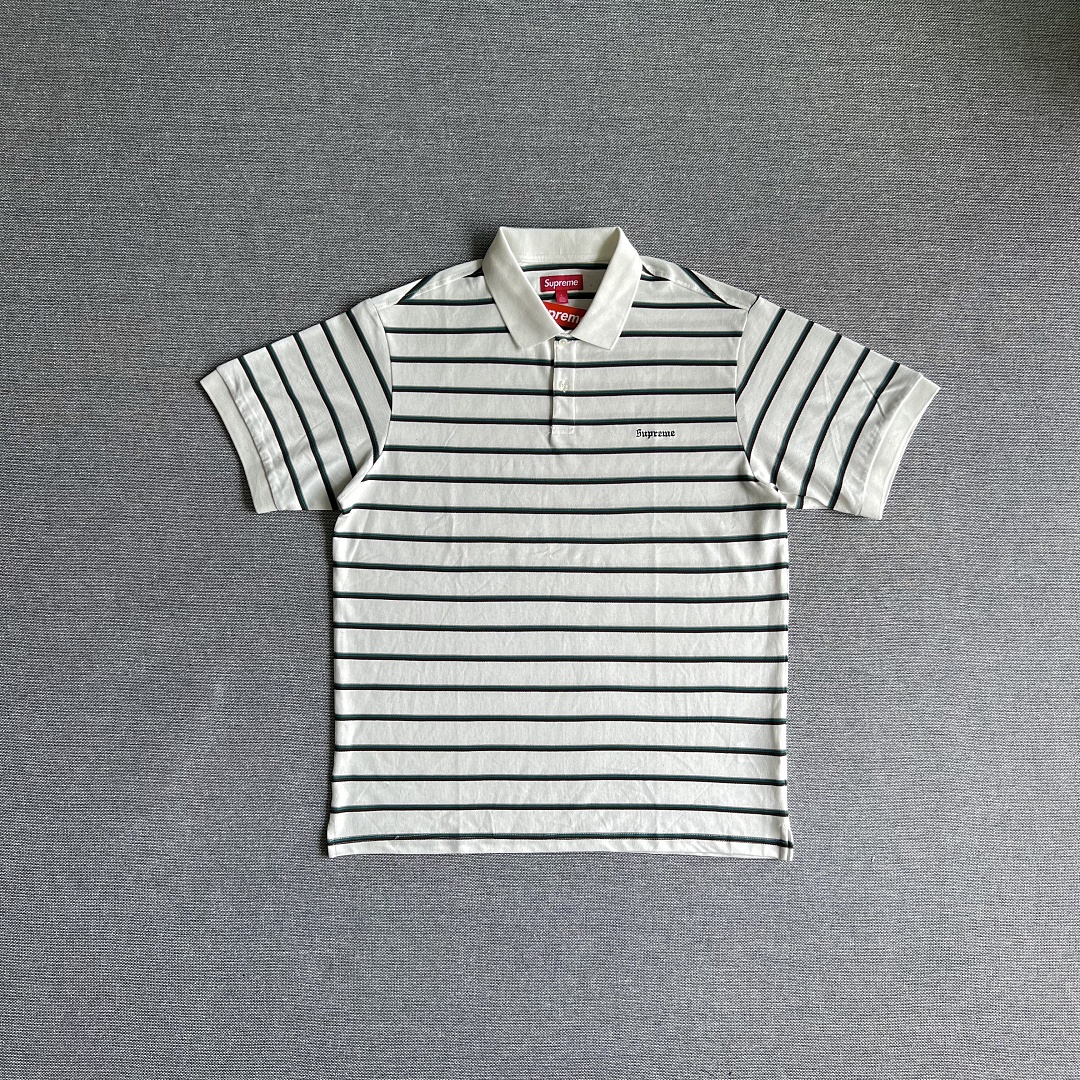 Supreme WEEK3 Washed Stripe Polo - Image 8