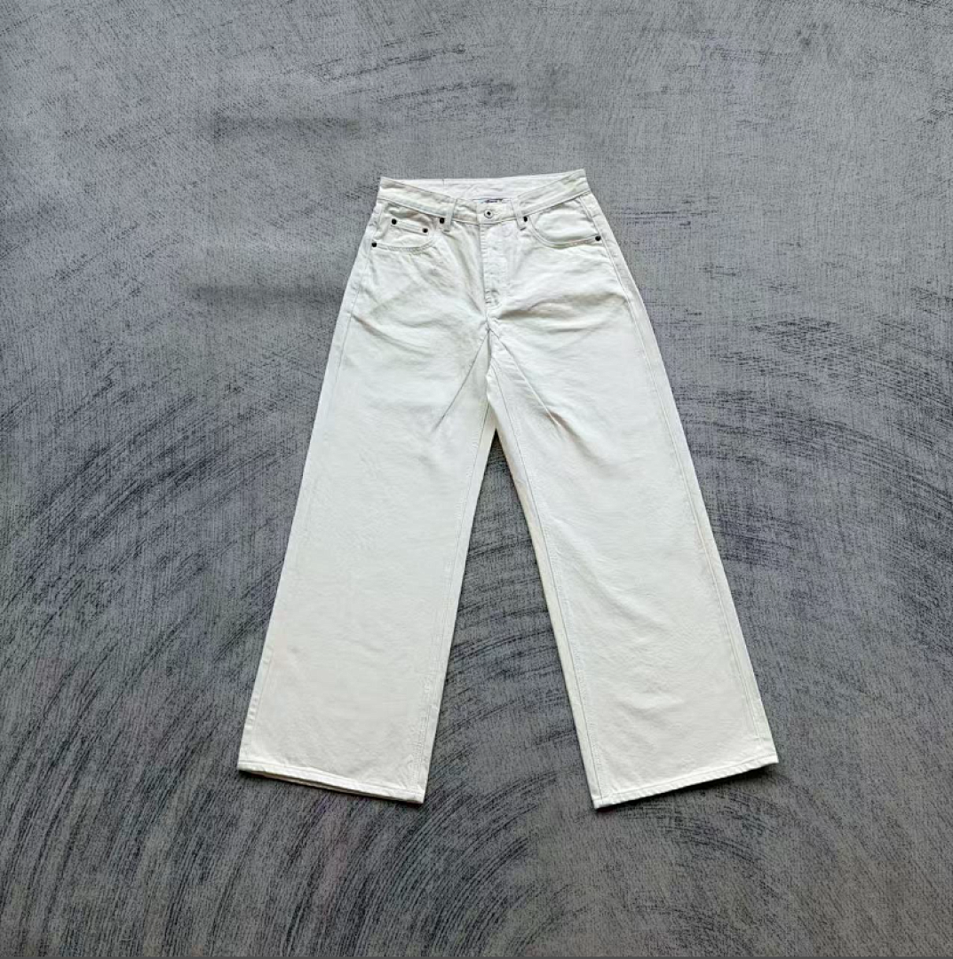Firemade Fyredwrld Cream Selvedge Denim Jeans - Image 3