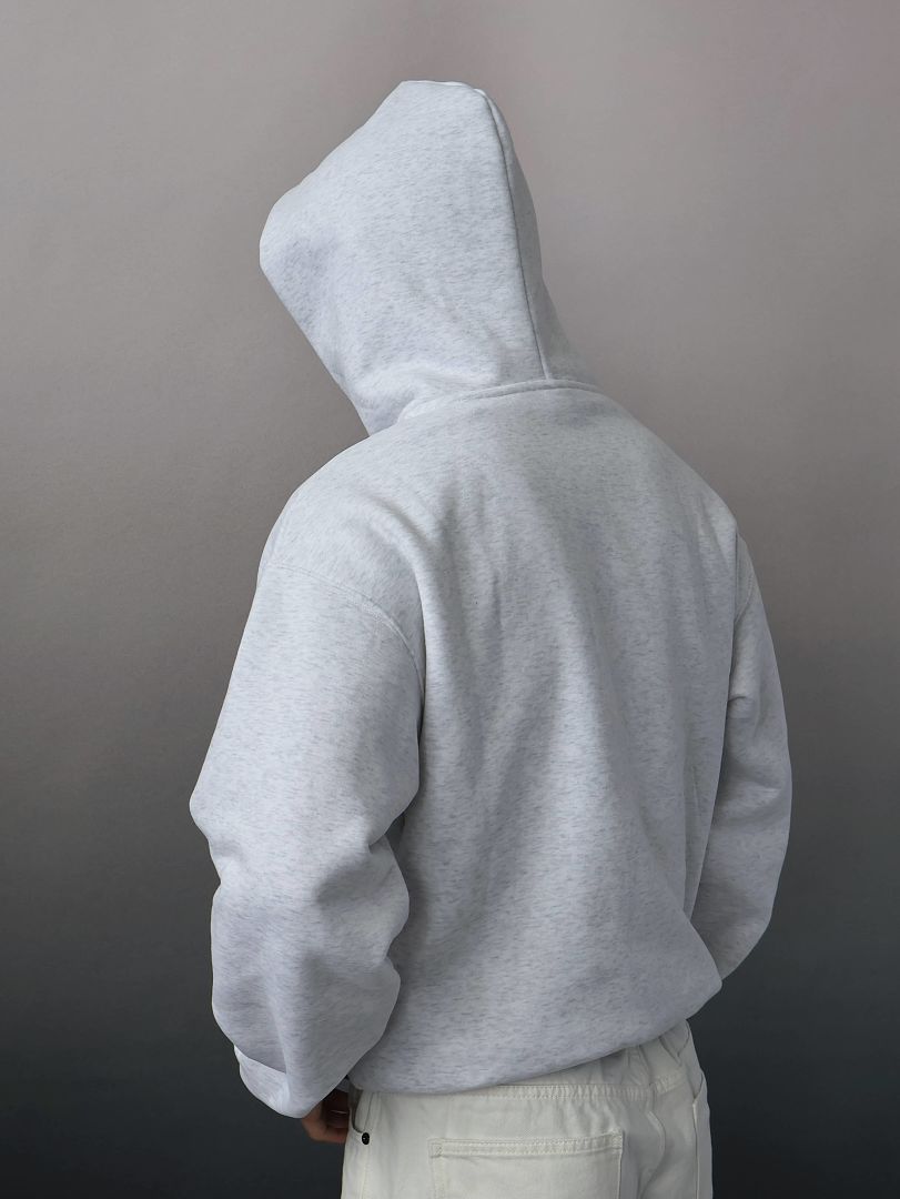 SOLVA "Final Form" Zip Up Hoodie (Grey) - Image 6