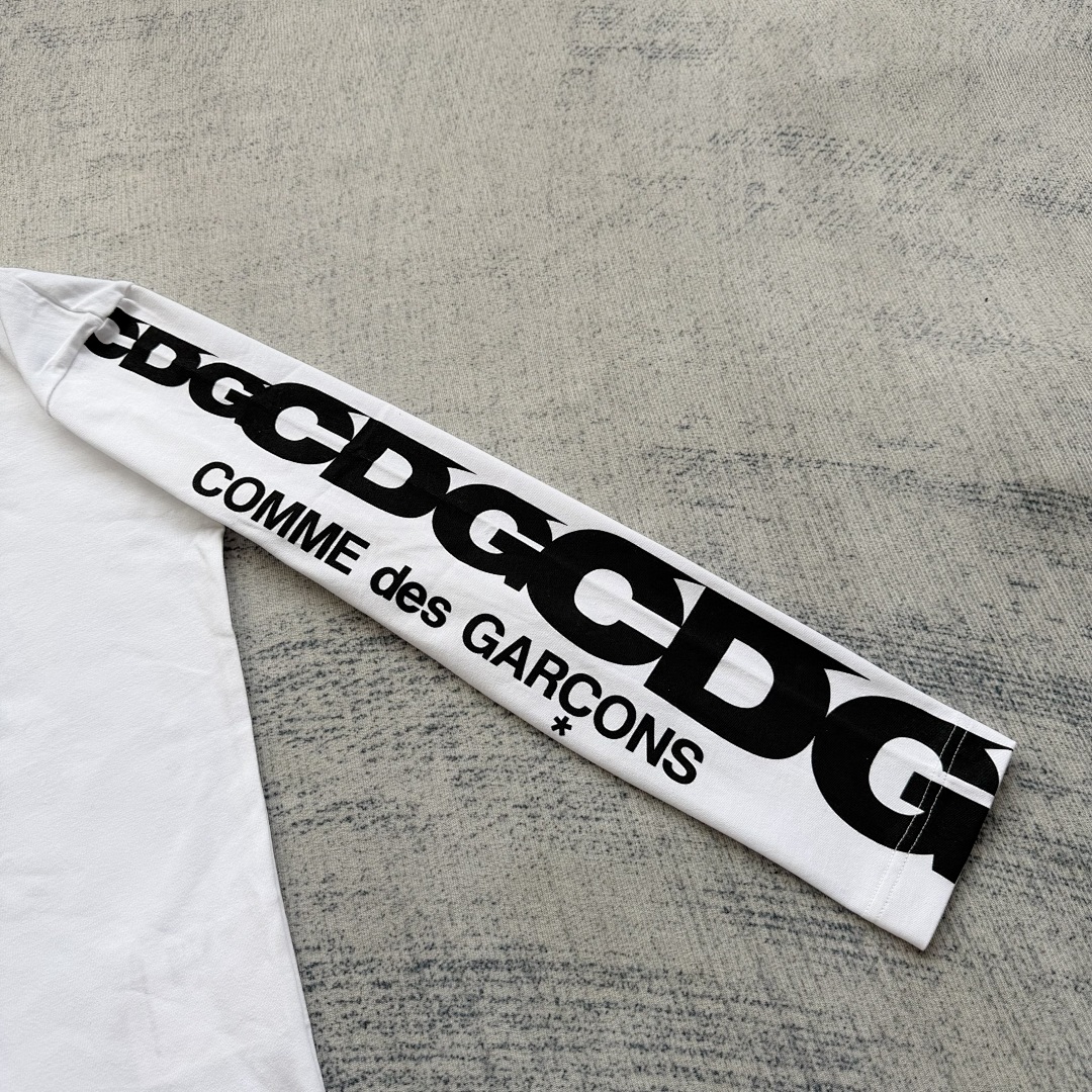 Comme des Garcons Sleeve Print Long Shirt - Image 13