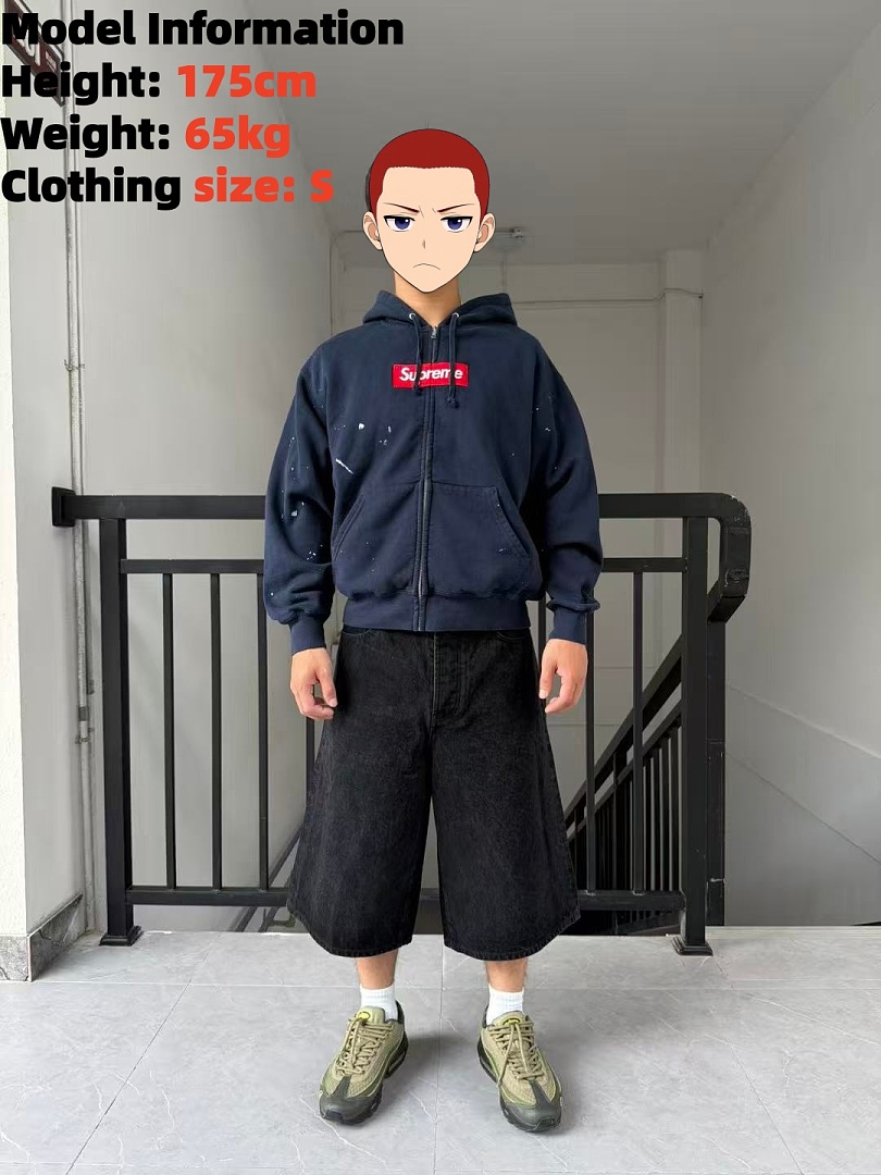 Supreme MM6 ZIP UP HOODIE BEST Baby Blue ! - Image 48