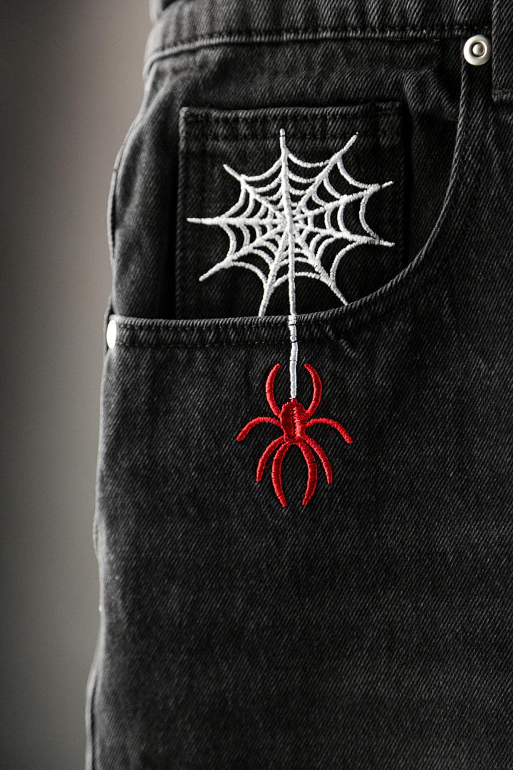 Mobius Obsidian Web Jorts - Image 12