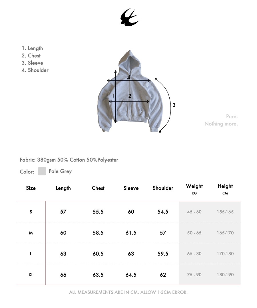 SOLVA "Final Form" Zip Up Hoodie (Grey) - Image 2